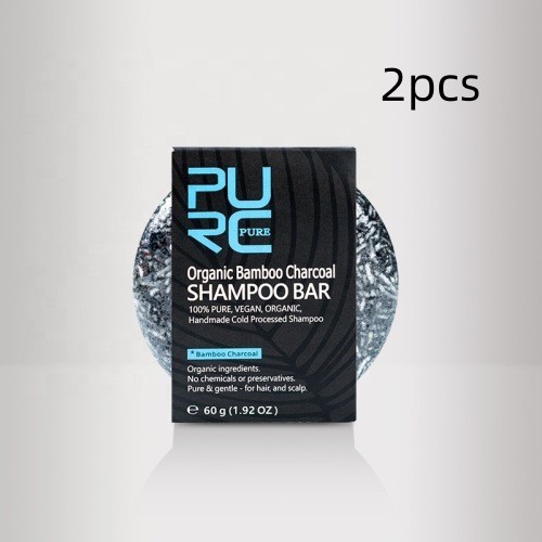 Hand-Extracted Soap Shampoo Bamboo Charcoal Shampoo Soap - Image 3