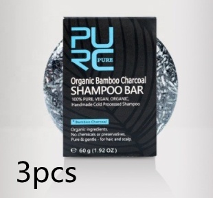 Hand-Extracted Soap Shampoo Bamboo Charcoal Shampoo Soap - Image 8